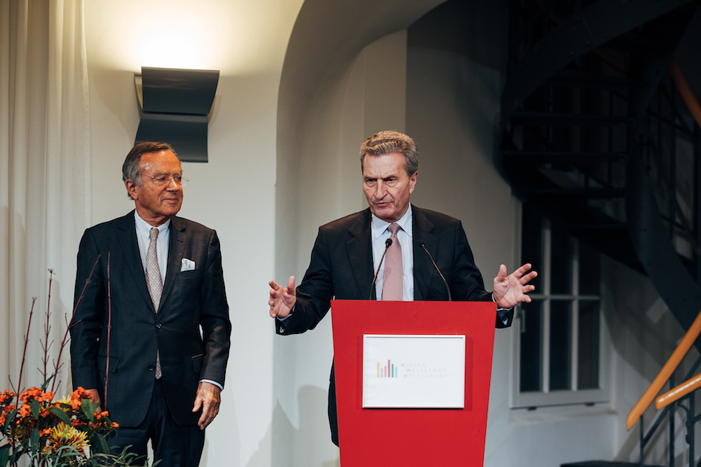 AUFTAKT mit Günther H. Oettinger